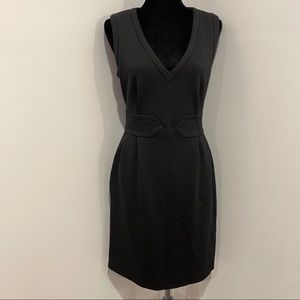 Joseph Black sleeveless knee length w/side pockets